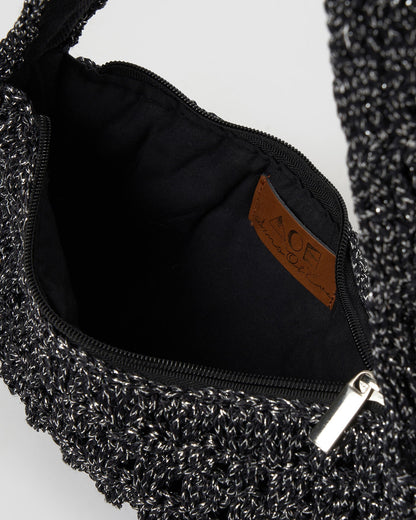 India Hand Bag - Raven