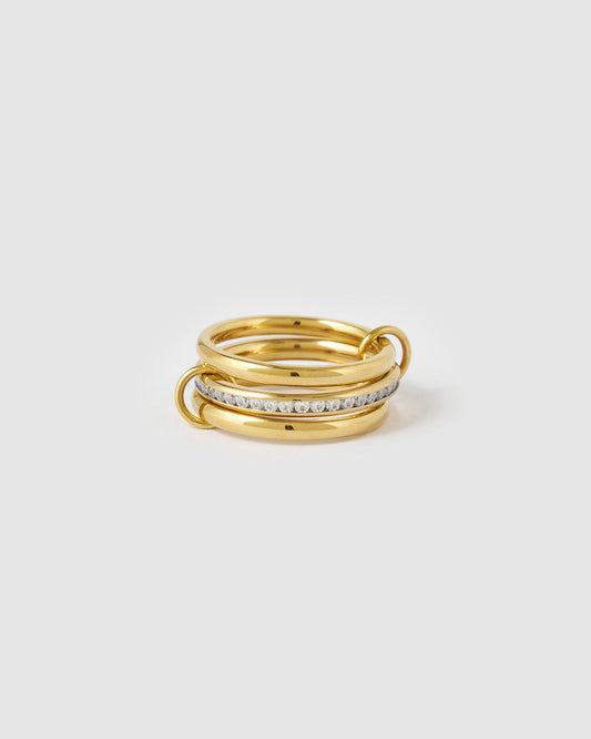 Indigo Gold Ring