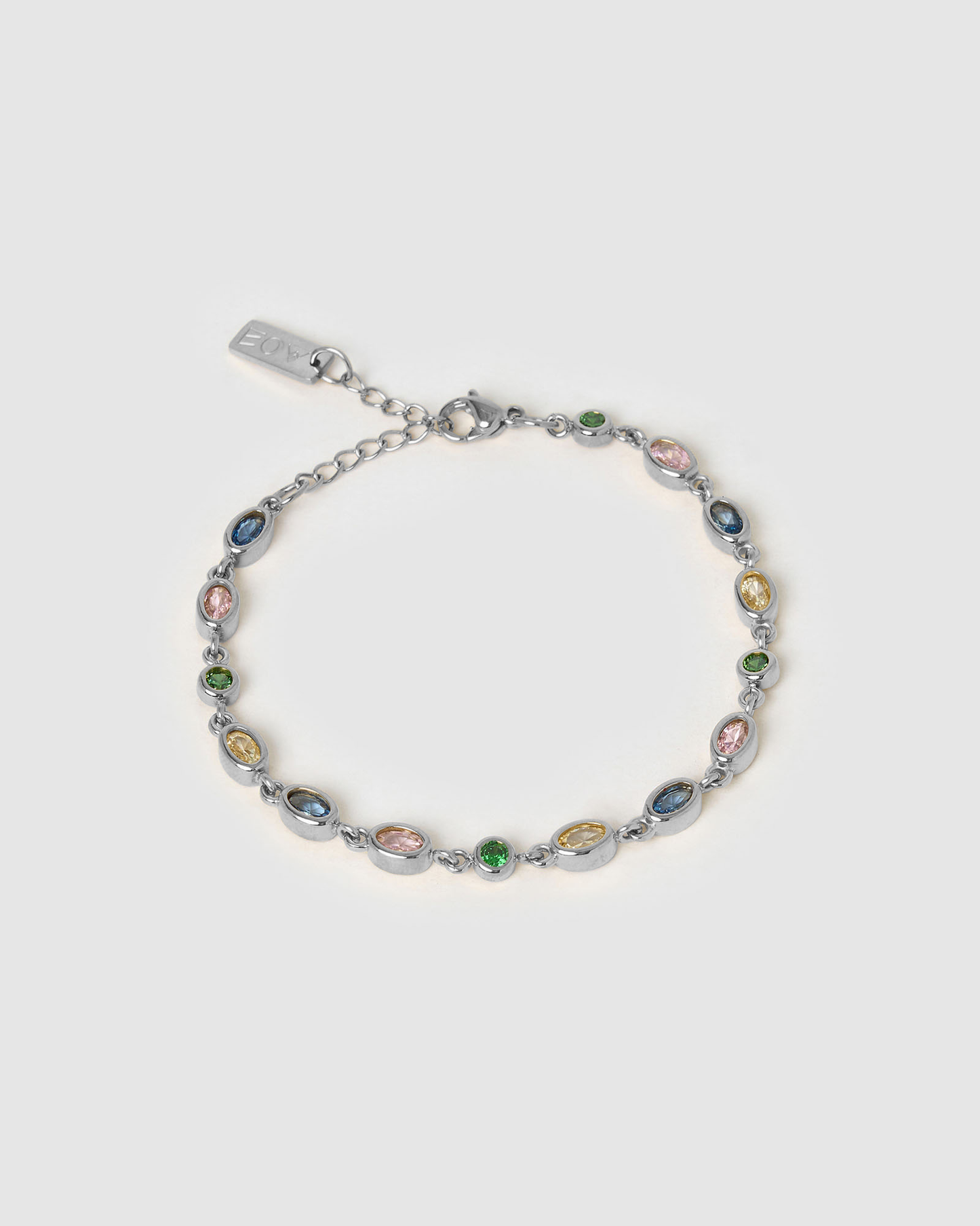 Isadora Silver Bracelet - Multi
