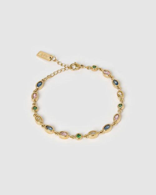 Isadora Gold Bracelet - Multi