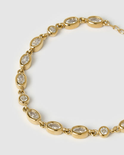 Isadora Gold Bracelet - Stone