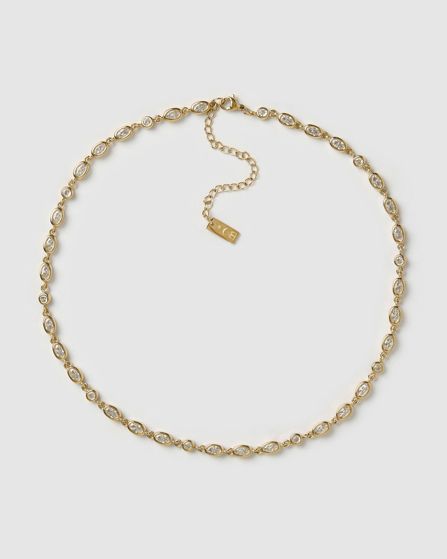 Isadora Gold Necklace - Stone