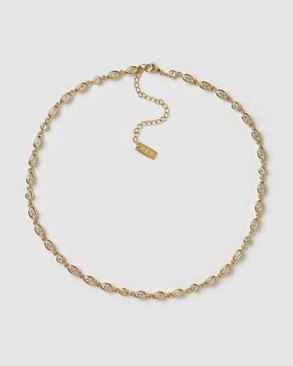 Isadora Gold Necklace - Stone