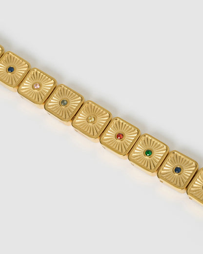 Jasper Gold Bracelet