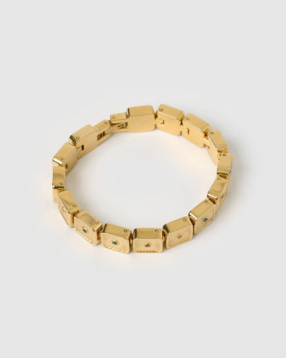 Jasper Gold Bracelet