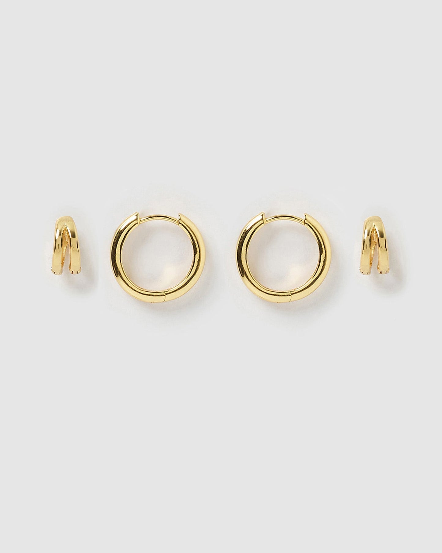 Jeanette Earring Stack - Gold