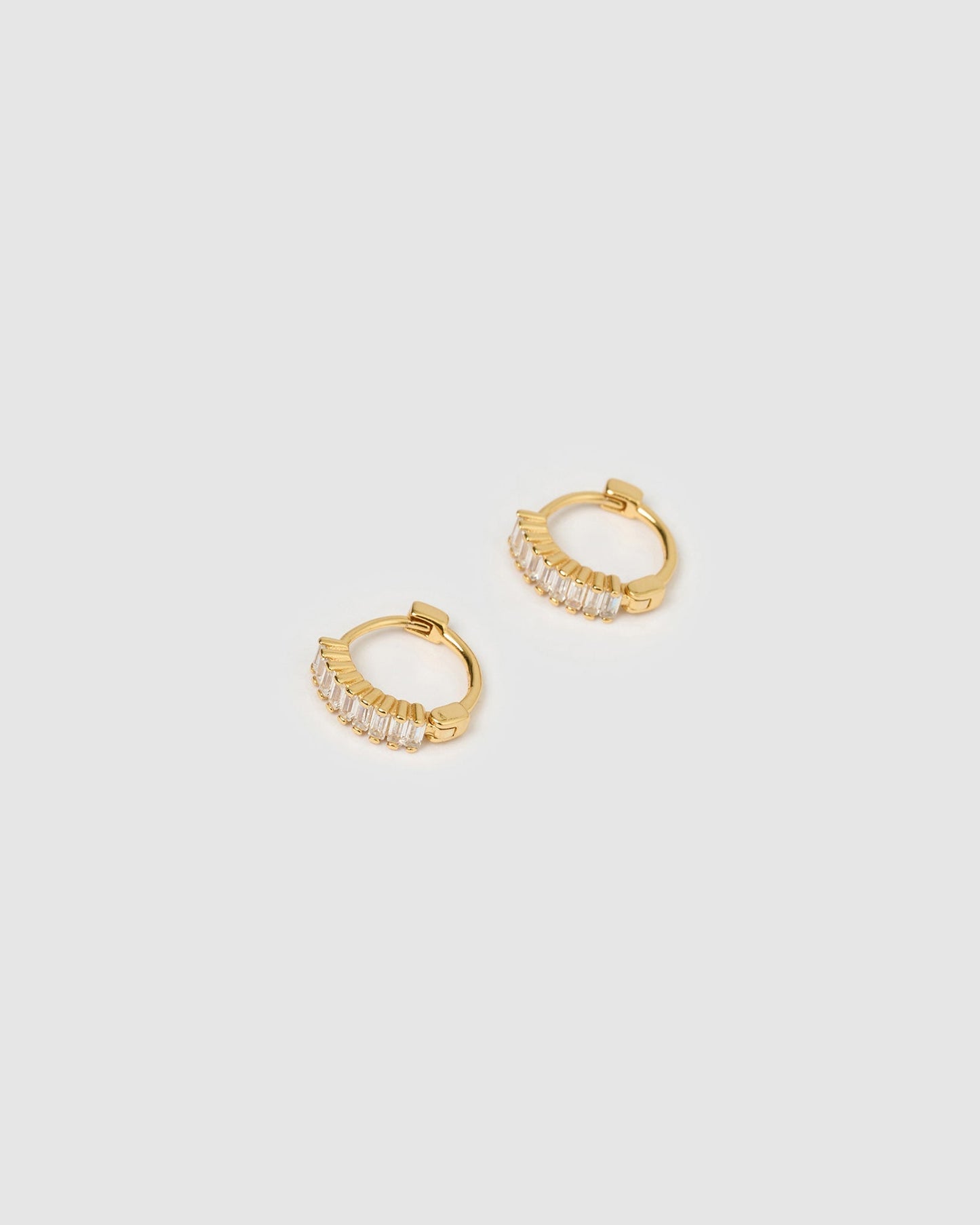 Khloe Gold Earrings - Stone