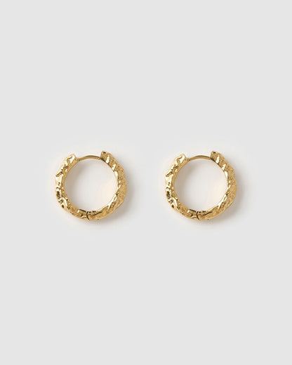 Kira Gold Hoop Earrings