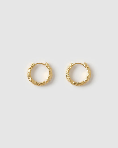 Kira Gold Hoop Earrings