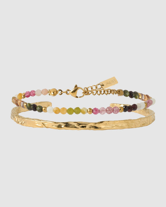 Lavender Bracelet Stack