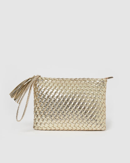 Lavinia Clutch Bag - Gold