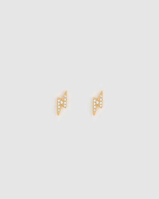 Lightning Stud Earrings