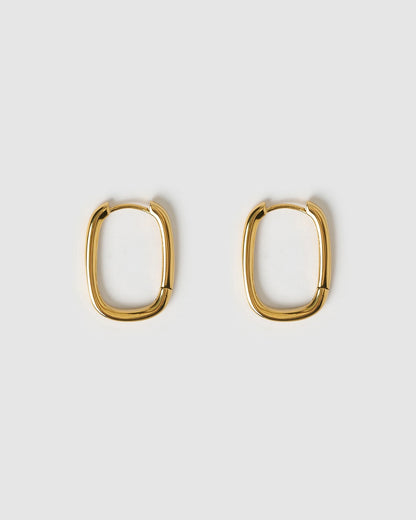 Link-Up Gold Hoop Huggies - Large