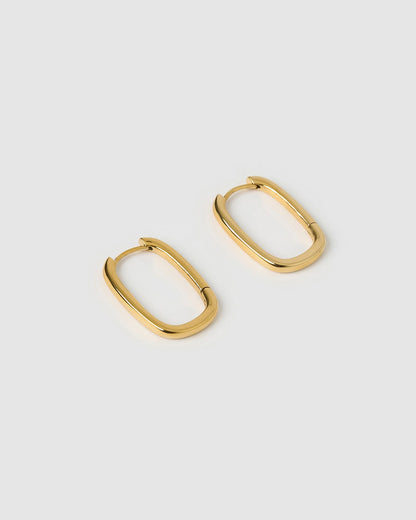 Link-Up Gold Hoop Huggies - Large