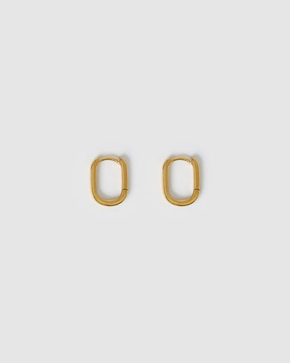 Link-Up Gold Hoop Huggies - Small