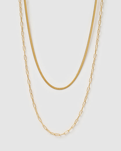 Louie Gold Necklace