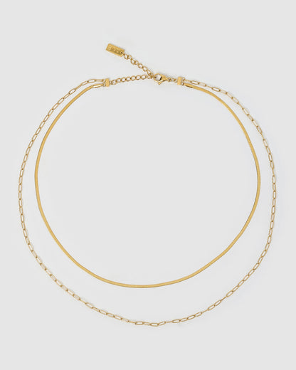 Louie Gold Necklace