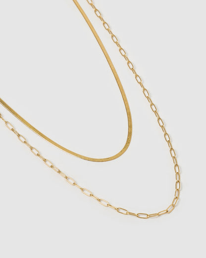 Louie Gold Necklace