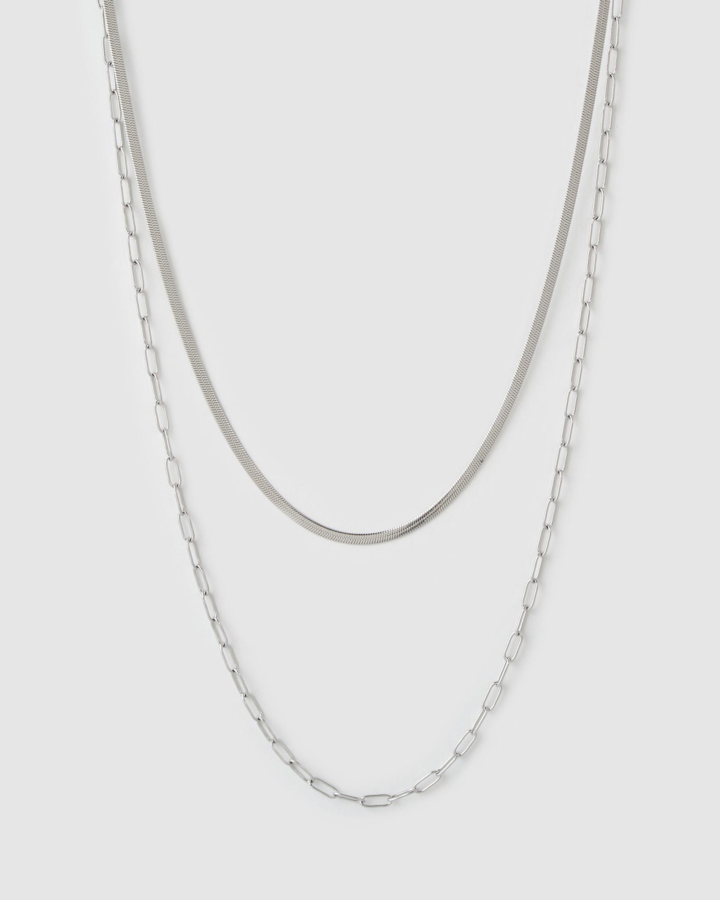 Louie Silver Necklace
