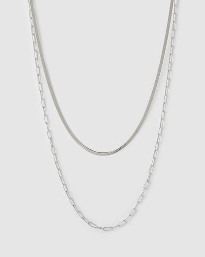 Louie Silver Necklace