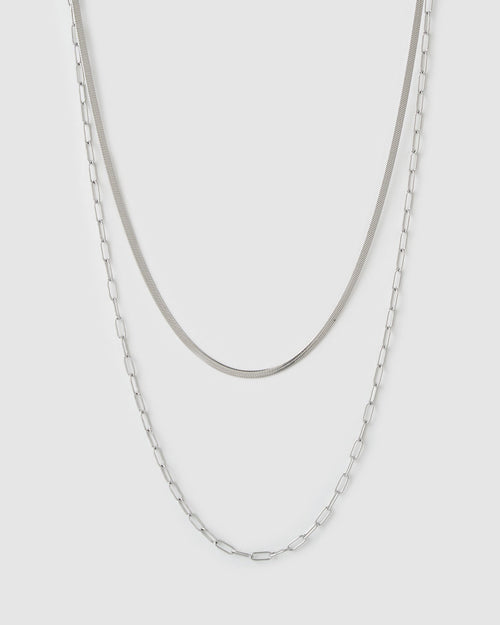 Louie Silver Necklace