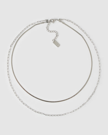 Louie Silver Necklace