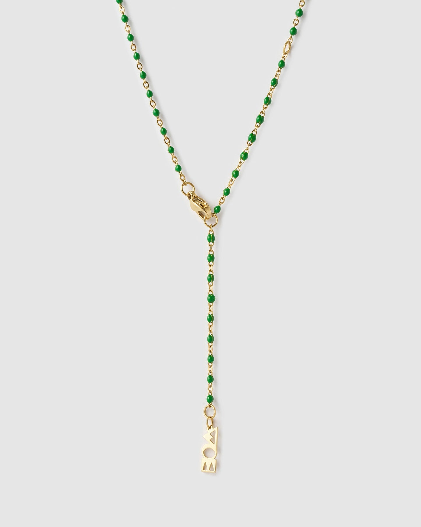 Lucky Fish Charm Necklace - Kiwi