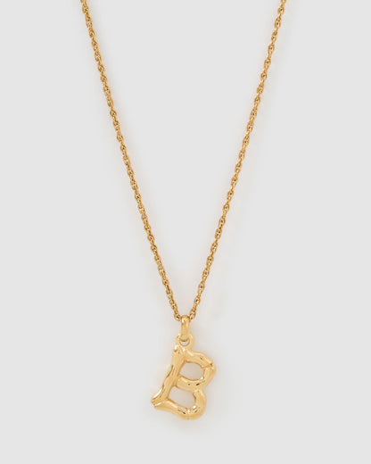 Luxe Letter Necklace - Small