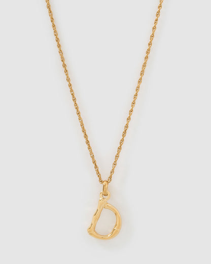 Luxe Letter Necklace - Small