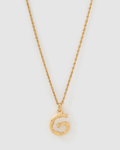 Luxe Letter Necklace - Small