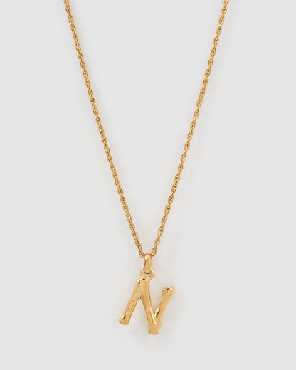 Luxe Letter Necklace - Small