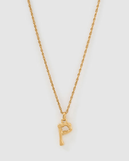 Luxe Letter Necklace - Small