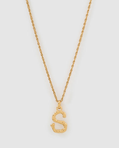 Luxe Letter Necklace - Small