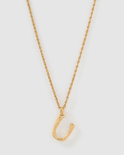 Luxe Letter Necklace - Small