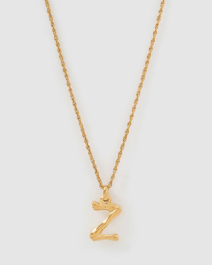 Luxe Letter Necklace - Small