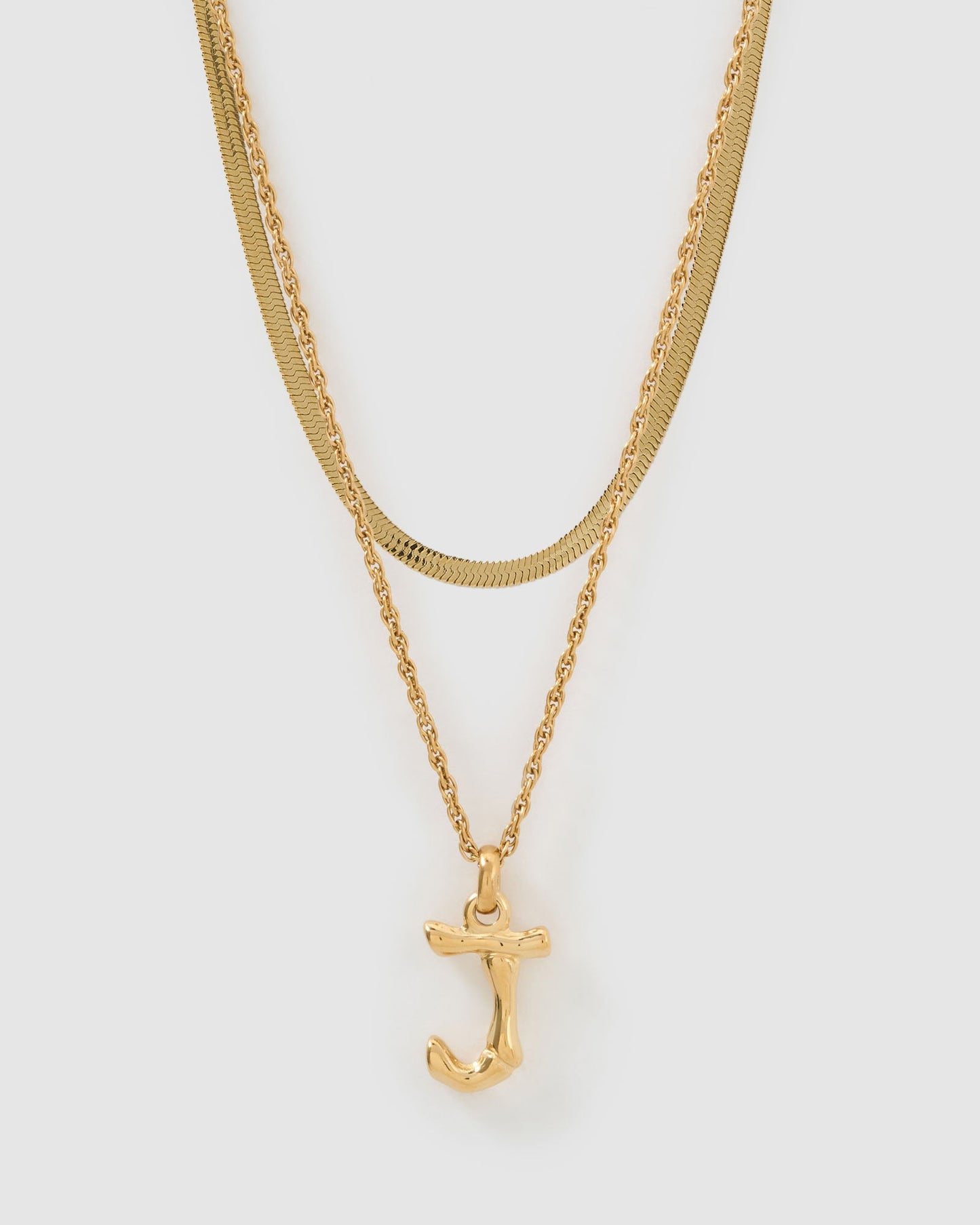 Luxe Letter Necklace Stack