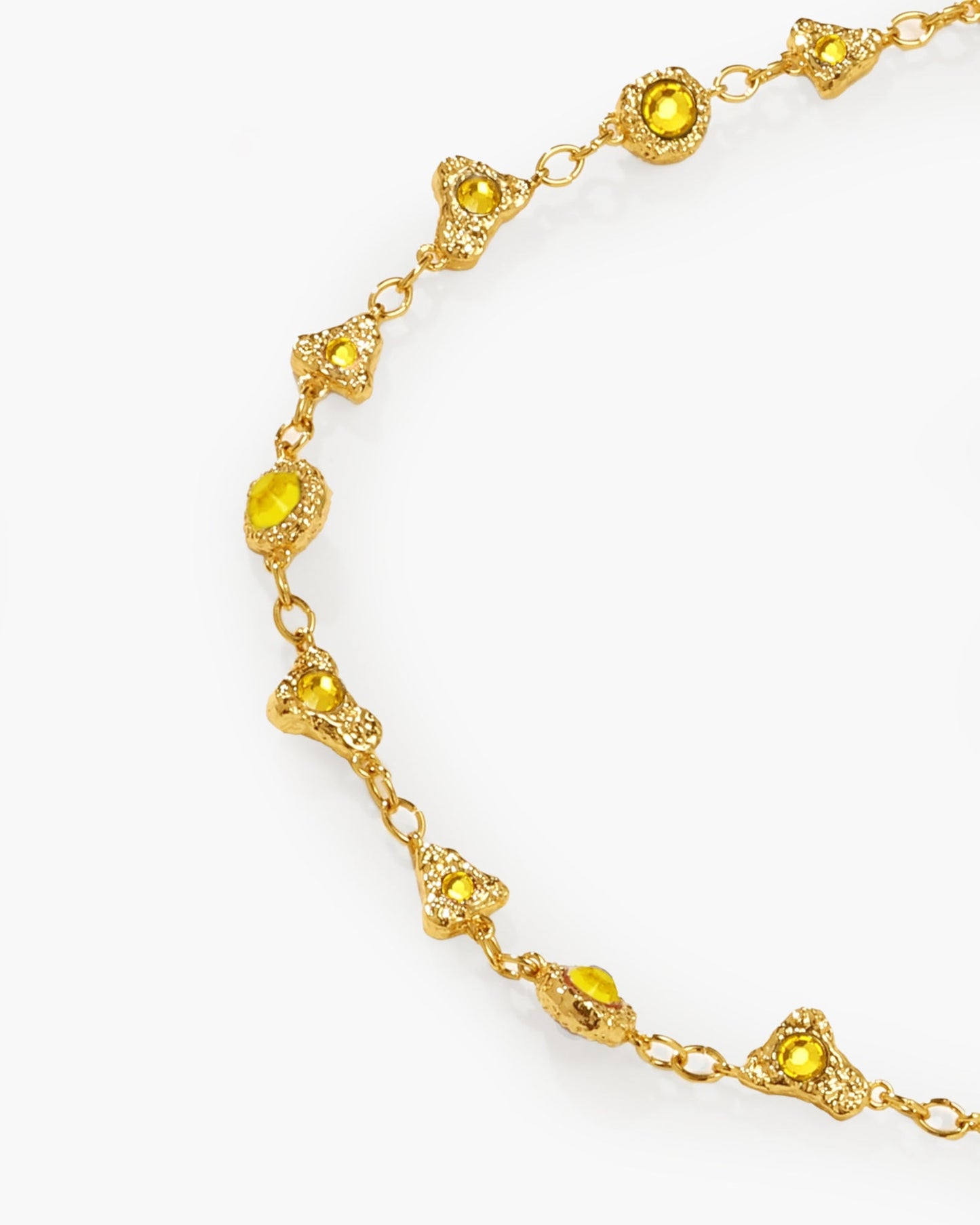 Lemon Crystal Long Chain