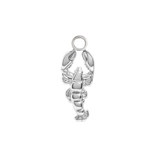 Written In The Sand Lobster Charm (Silver)