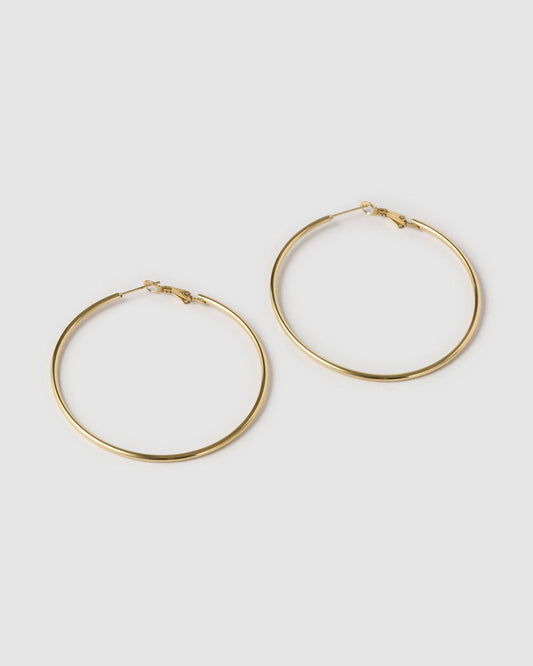 Maddy Gold Hoop Earrings