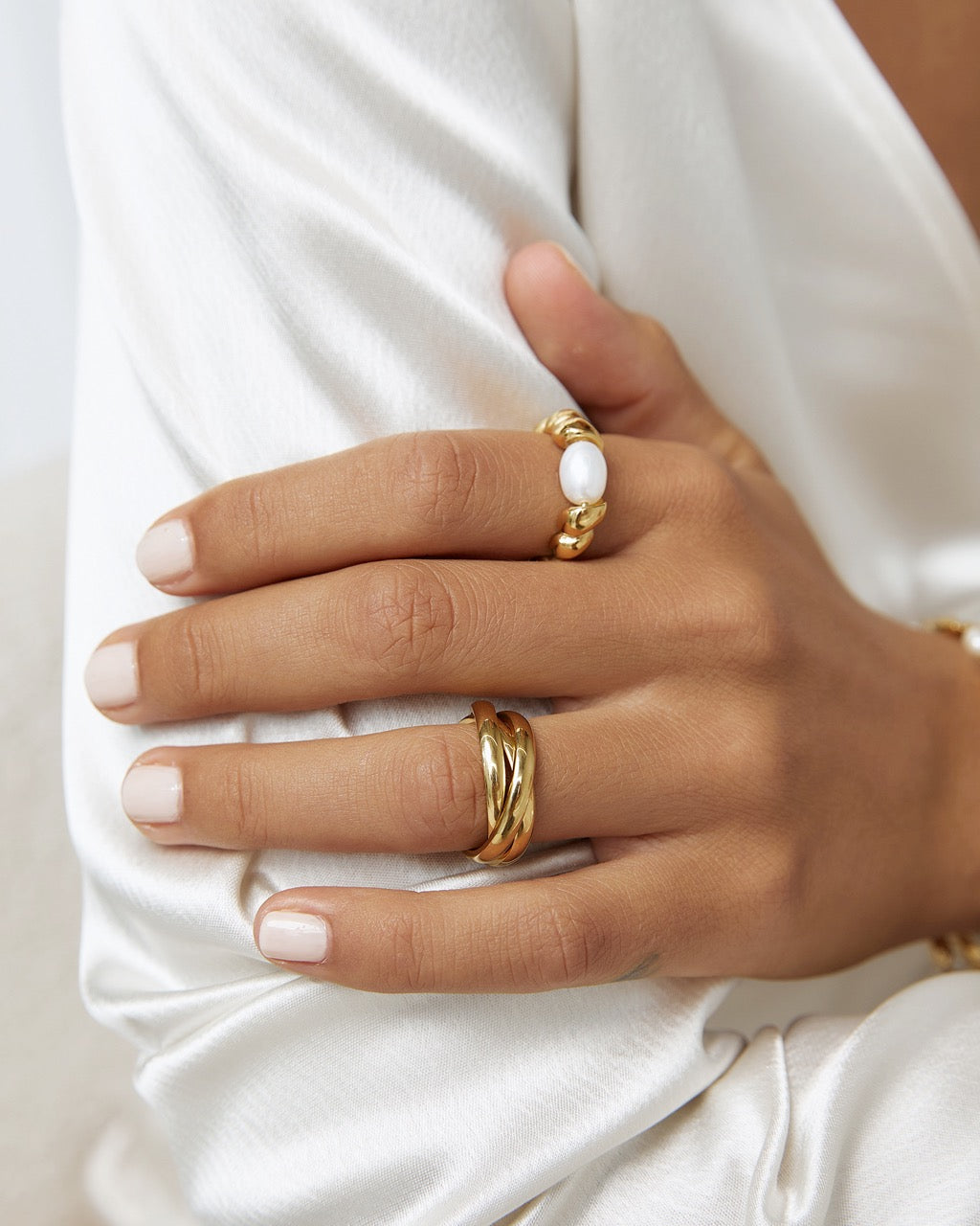 Sasha Trio Ring - Gold