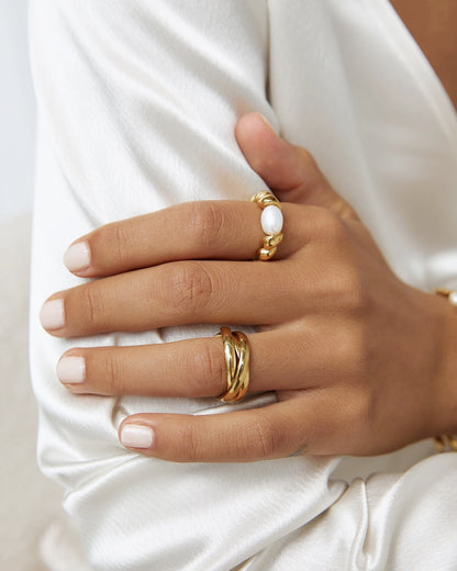 Sasha Trio Ring - Gold