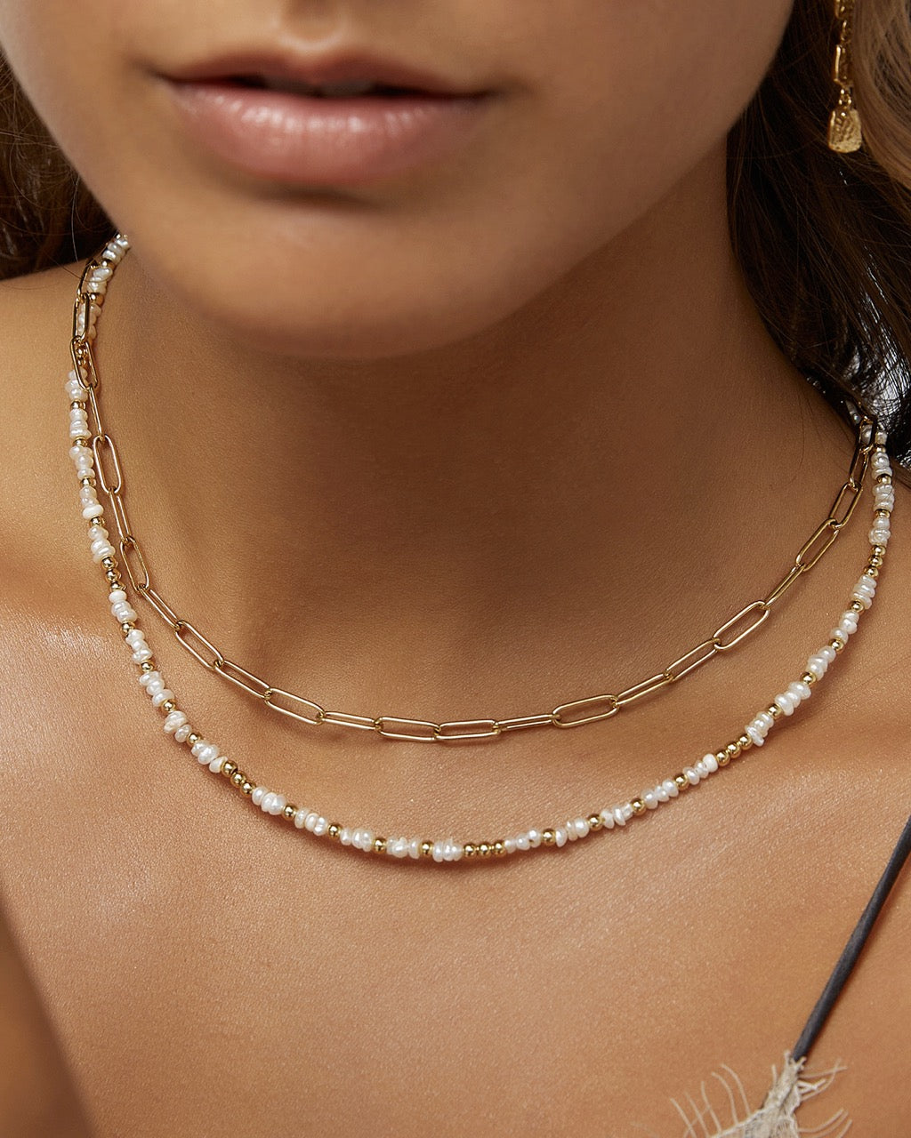 Valencia Gold Stacking Chain