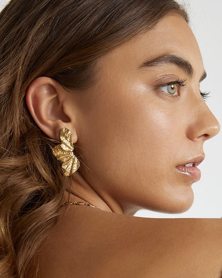 Stassia Gold Earrings