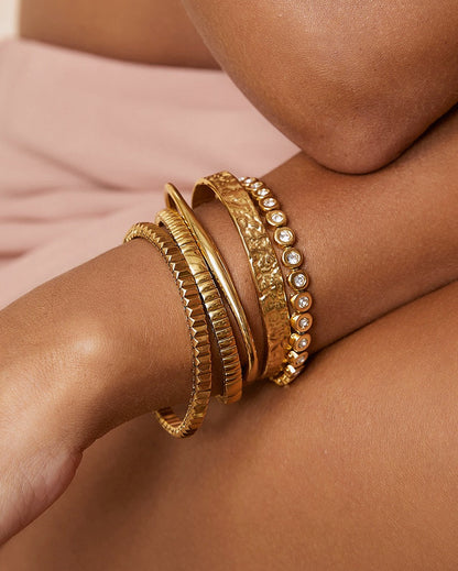 Maeve Gold Bracelet - Stone
