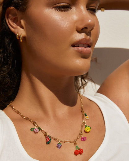 Peony Flower Charm