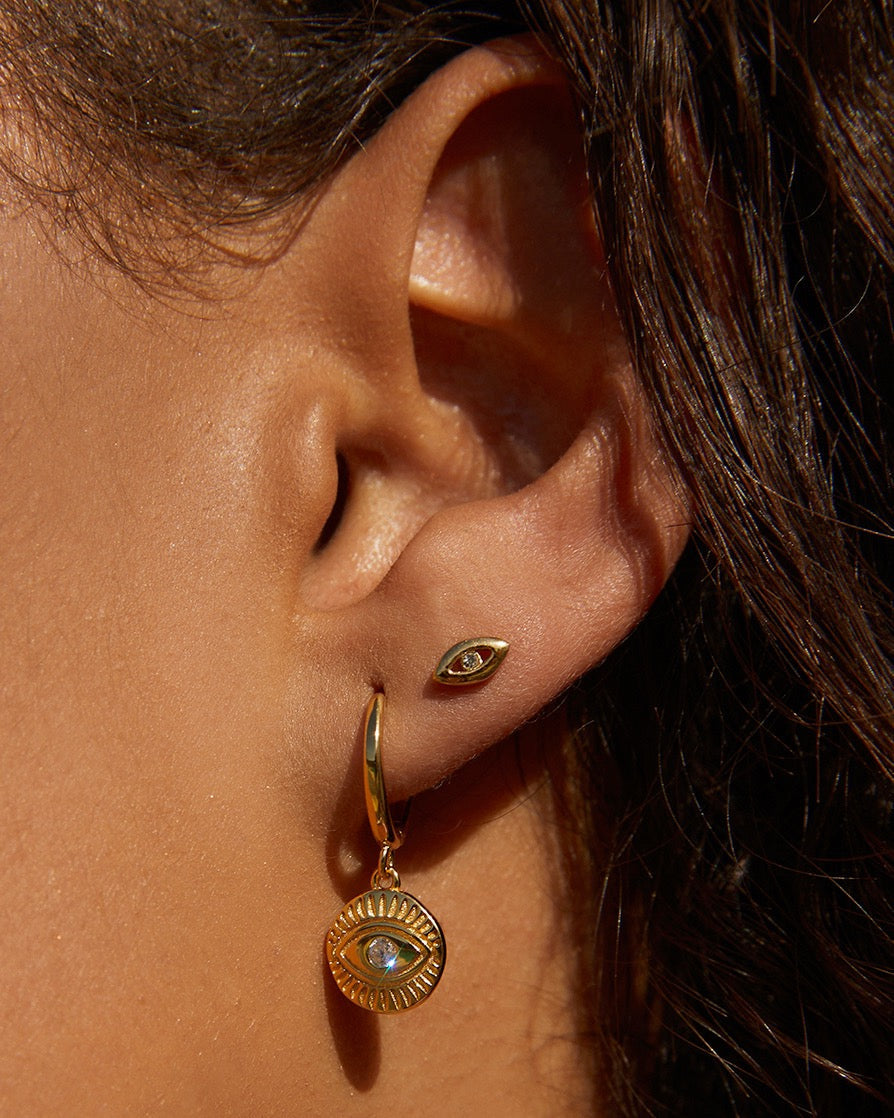 Amulet Gold Studs