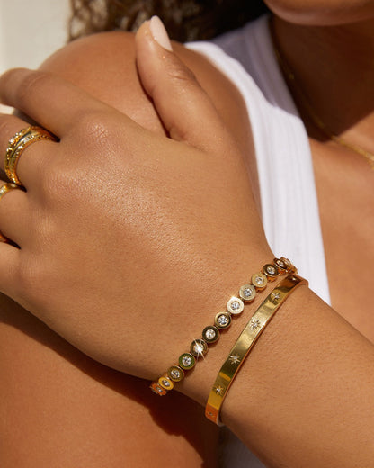 Maeve Gold Bracelet - Stone
