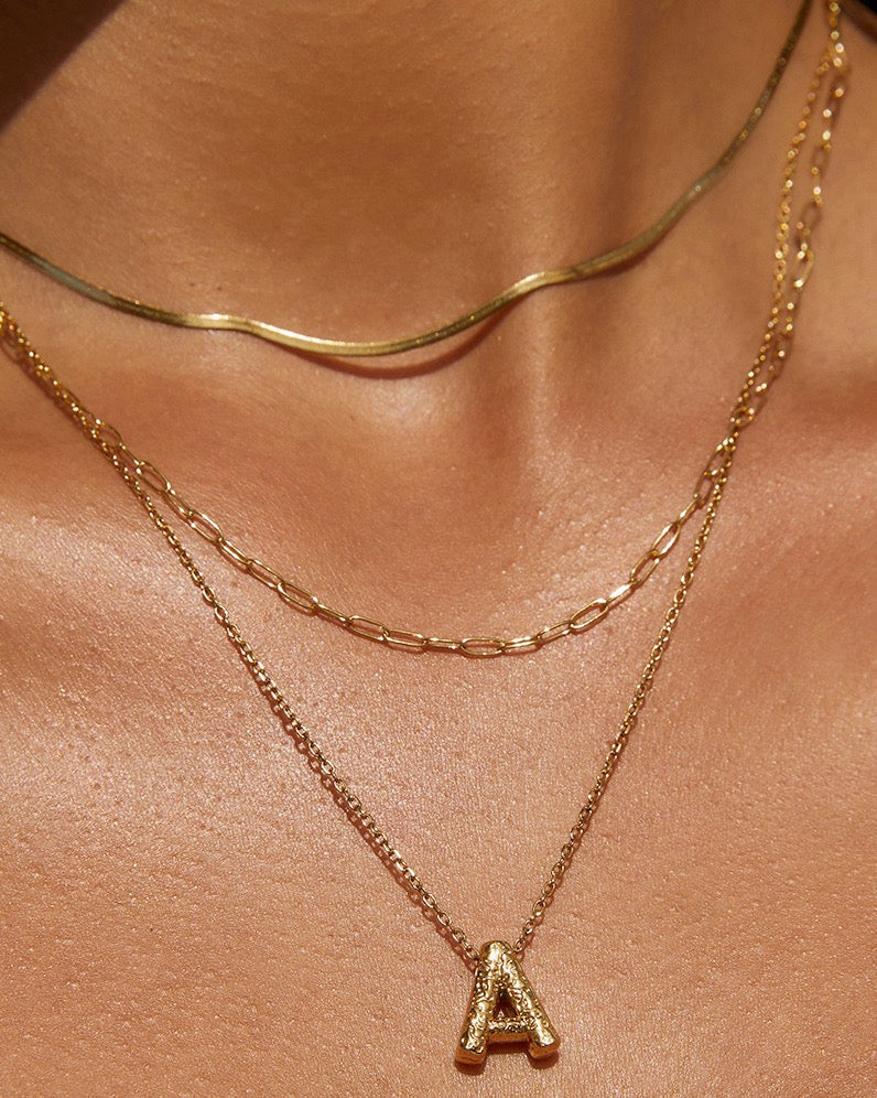 Louie Gold Necklace