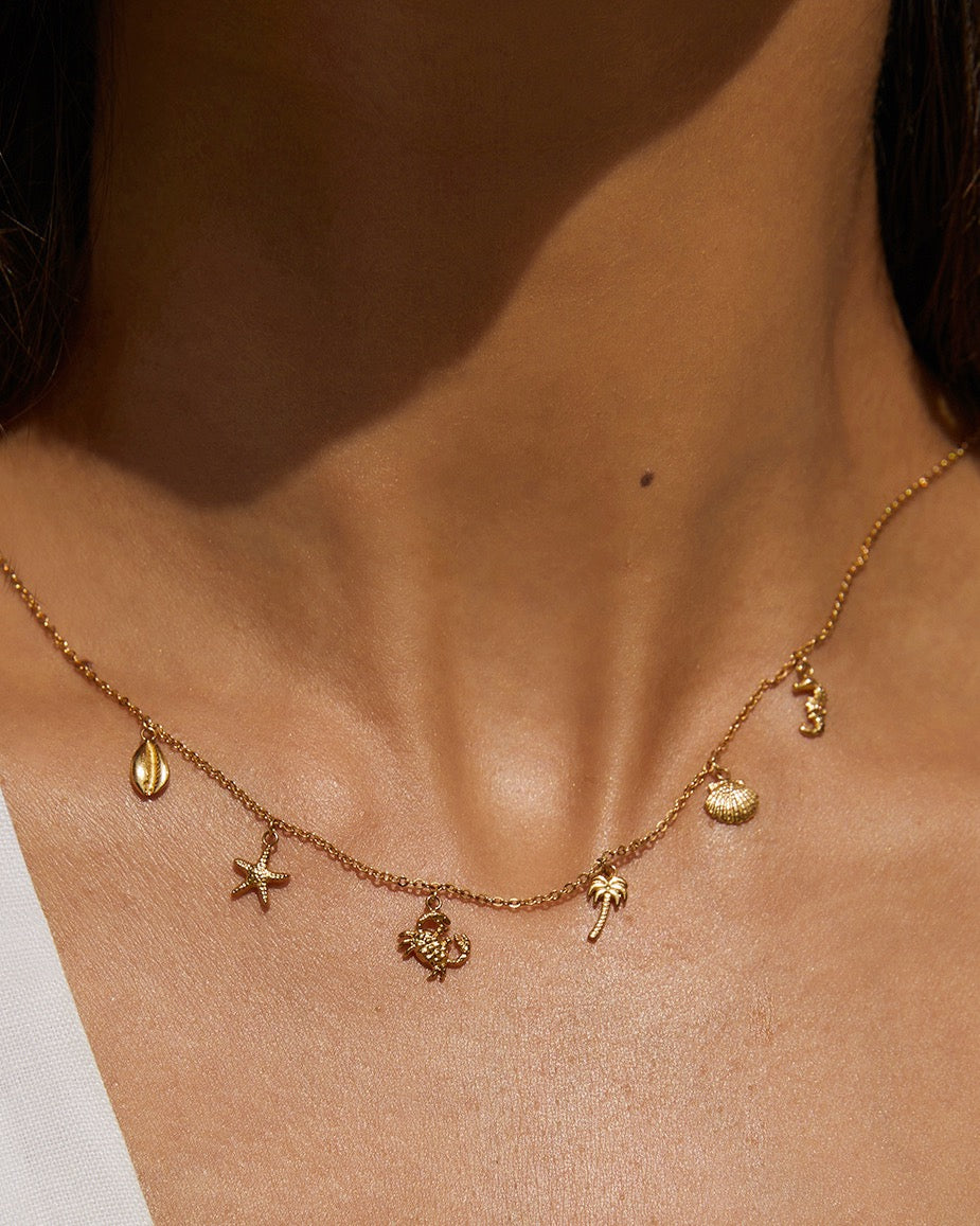 Ariel Gold Necklace