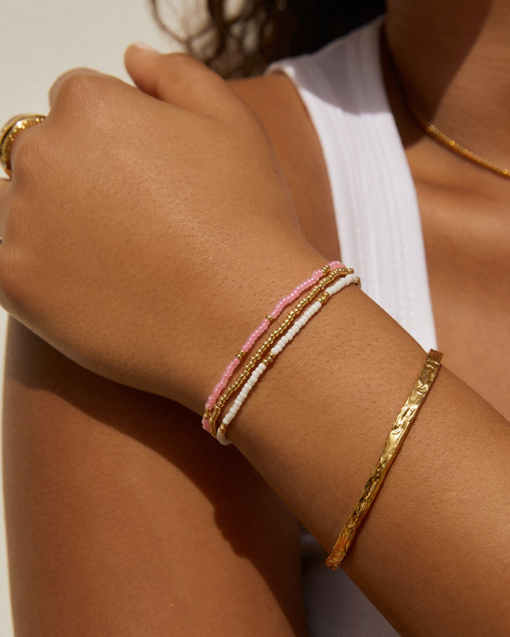 Sunny Bracelet Set - Berry